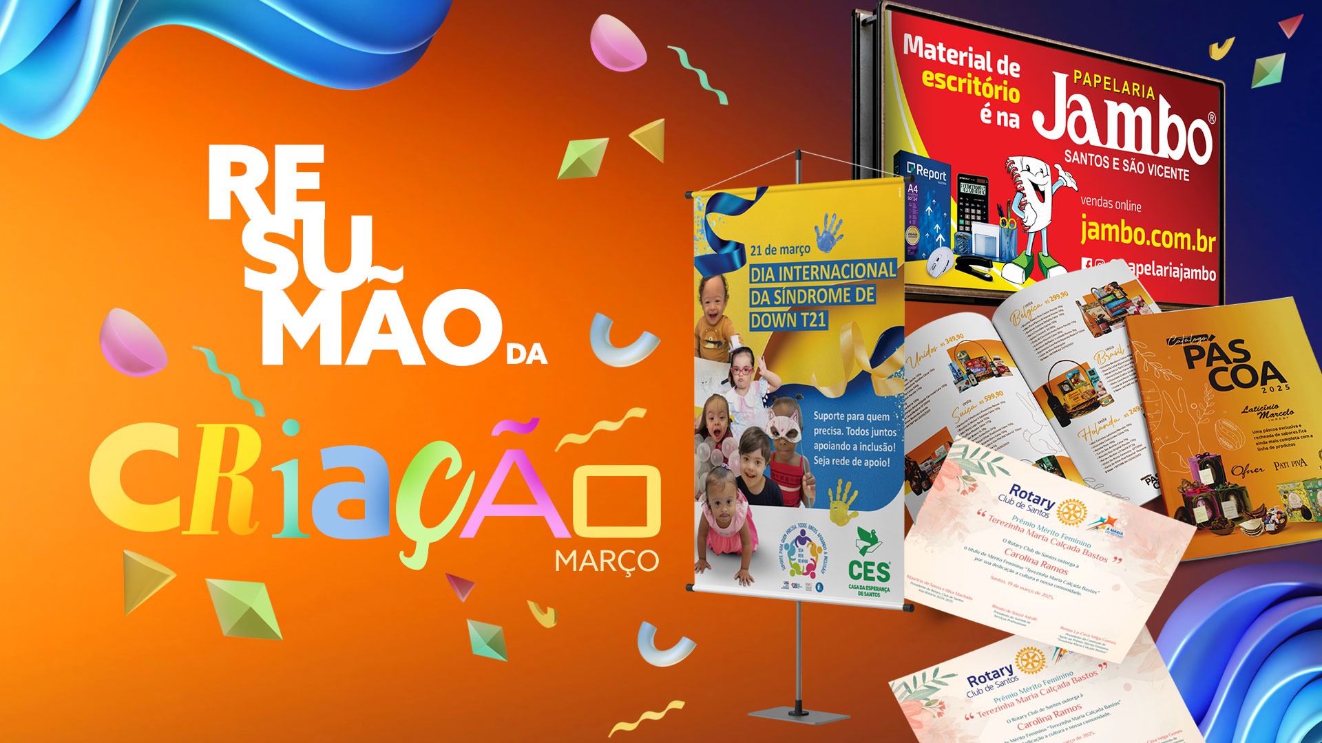 Banner 1920x1080 Resumão da Criação (Março)