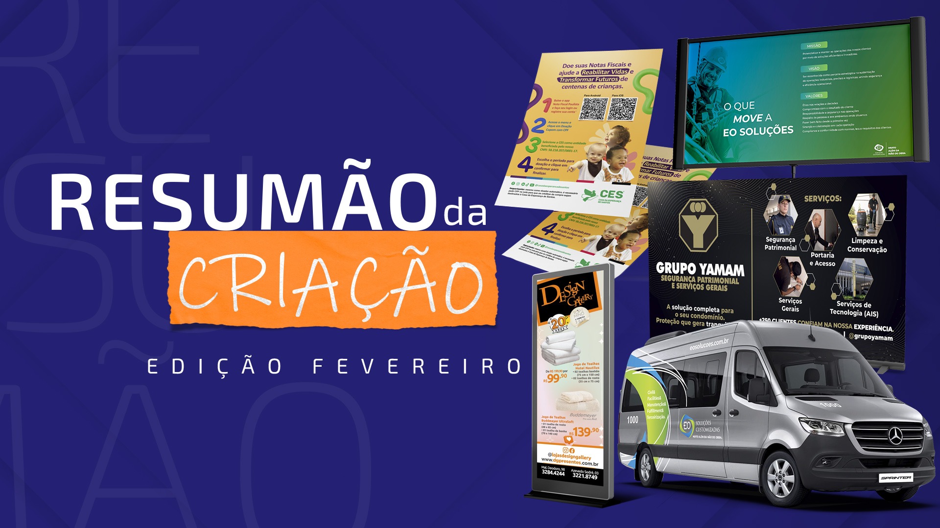 Banner 1920x1080 Resumão da Criação (Fevereiro)